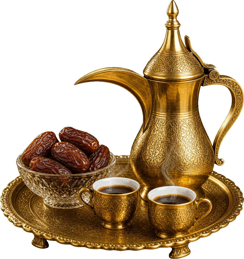 Dates and qahwa